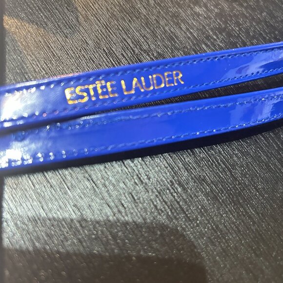 Vintage Estée Lauder Harper’s Bazaar 1932 Tote Bag Blue White Macy’s Edition - Picture 4 of 6